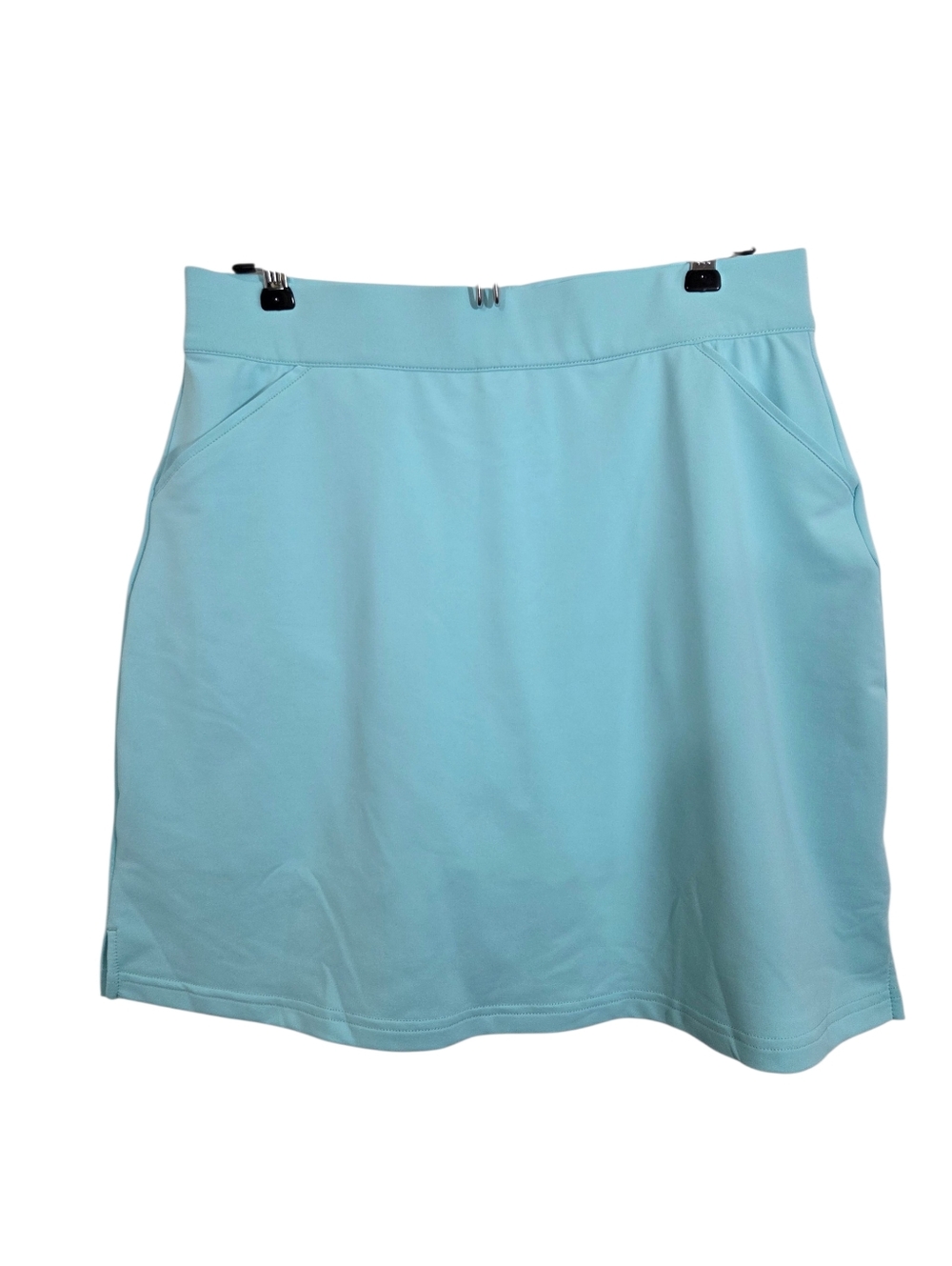 Peter Millar Skort Golf Athletic Aqua Blue UPF 50+ Sun Protection Size Medium